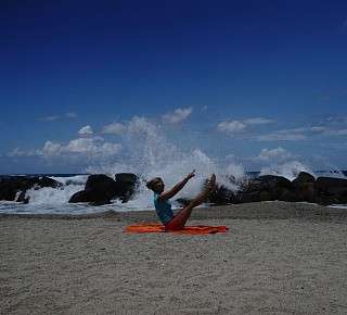 Strand on the beach Pilates teaser