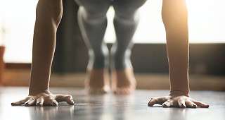 Pilates Übung Push Up