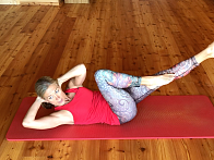 Advanced Pilates Bauchmuskel Übung