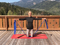 Advanced Pilates mit Theraband